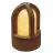 SLV Cone Lampa podłogowa Stal Zardzewiały Okrągła | Zewnętrzna - IP54 - Nadaje Się Do 1x E14 