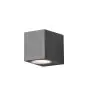 D'Lite Światło Ścienne Vrebos Czarny | IP54 - Nadaje Się Do 1x GU10